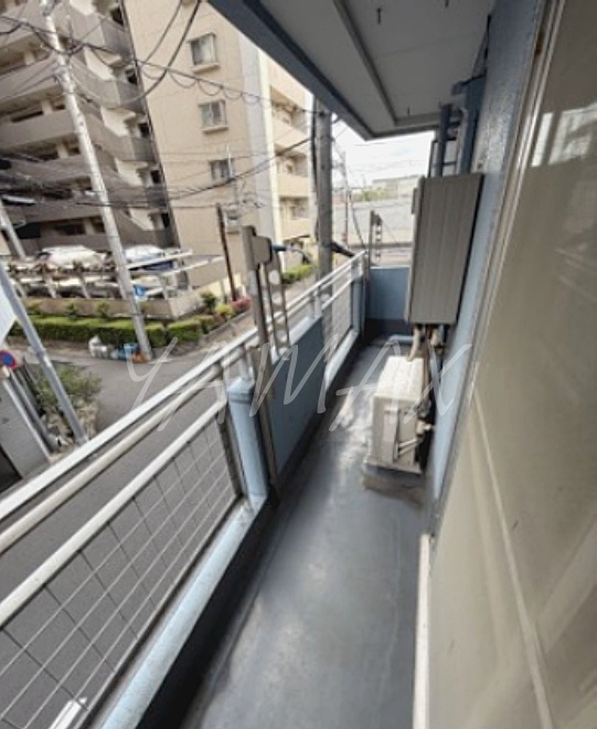 バルコニー　陽当たりも充分ですね