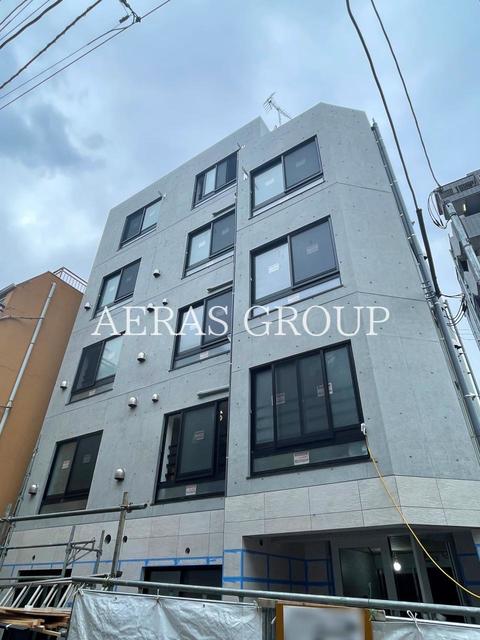 建物外観　建設中