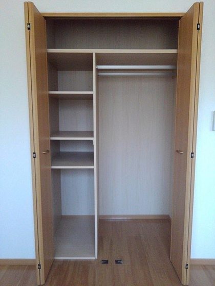 収納　※別号室の写真です。
