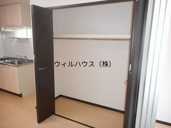 収納　リビングクローゼット！