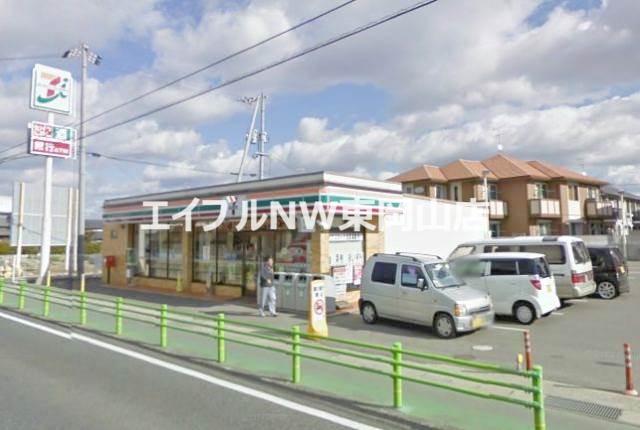 コンビニ　セブンイレブン岡山金岡東1丁目店（コンビニ）まで25m