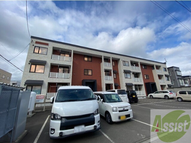 建物外観　札幌市東区伏古七条「ブラン・ノーブル」