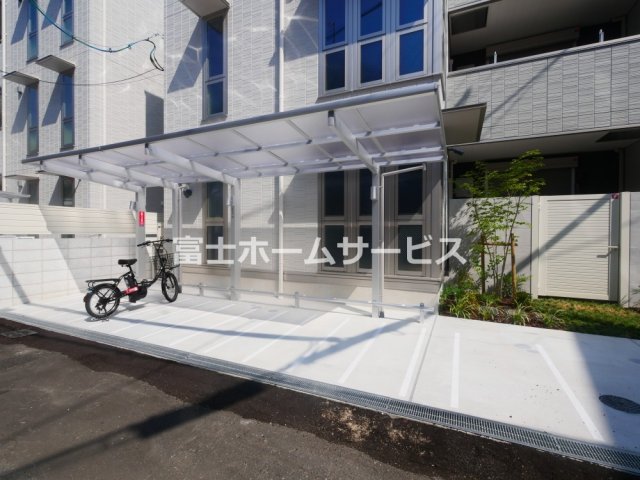 駐車場　※駐輪場です。