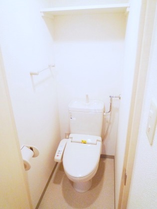 トイレ　ウォシュレット付きのトイレ♪
