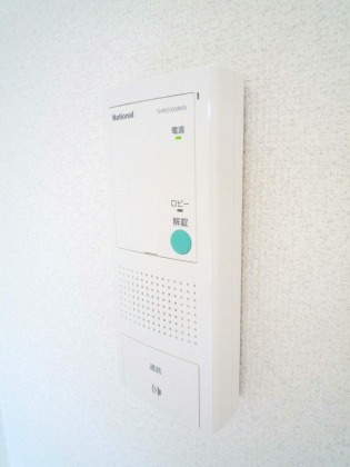 セキュリティ　インターホンです♪