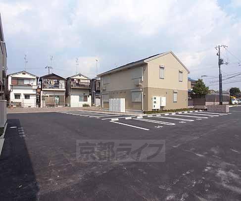 駐車場　大きな駐車場です。