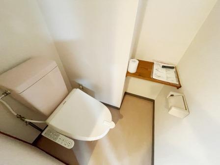 トイレ　トイレもきれいです