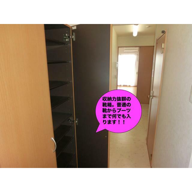 収納　収納力のあるシューズラック