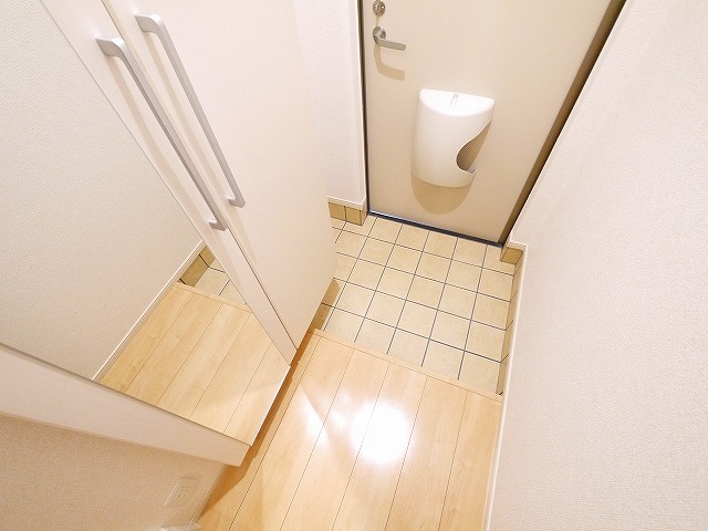 玄関　毎日通る玄関はこちらです
