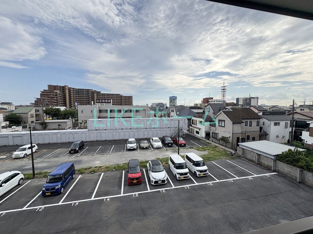 眺望　駐車場