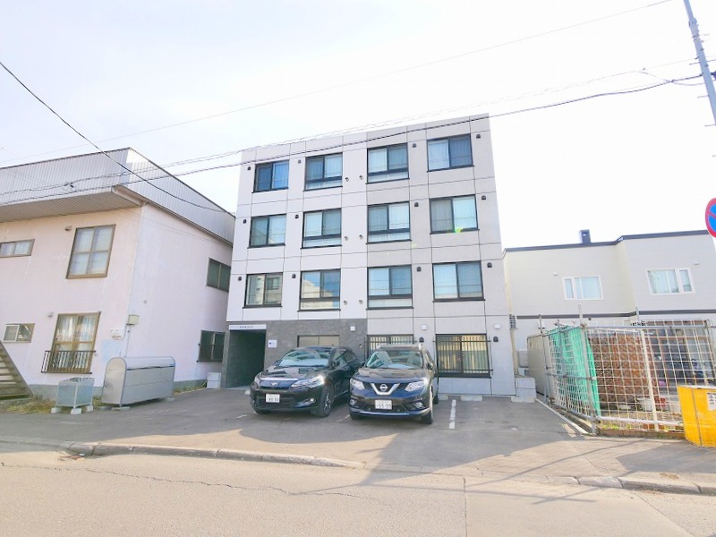 建物外観　都市ガス＆ネット無料♪人気のデザイナーズマンション♪