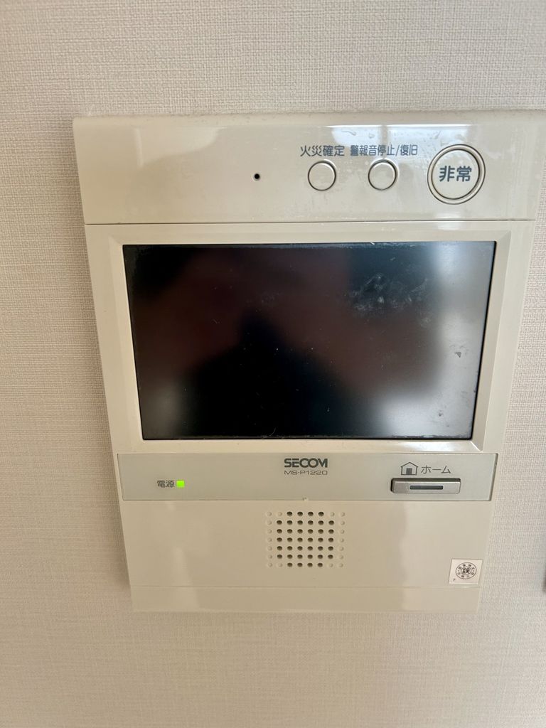 セキュリティ　TVモニター付きインターフォン