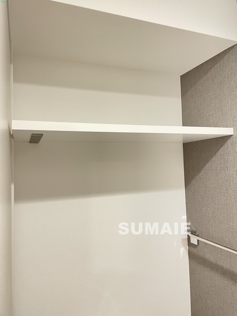 収納　トイレの上部棚です☆