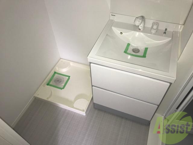 洗面設備　脱衣所
