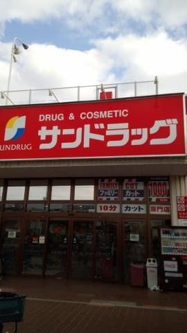 ドラックストア　サンドラッグ花野井店（ドラッグストア）まで491m