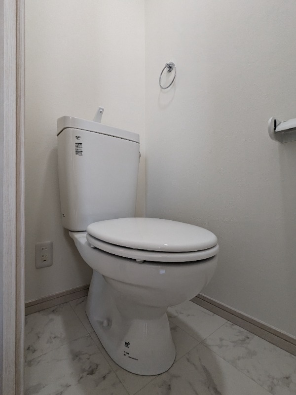 トイレ　トイレもきれいです