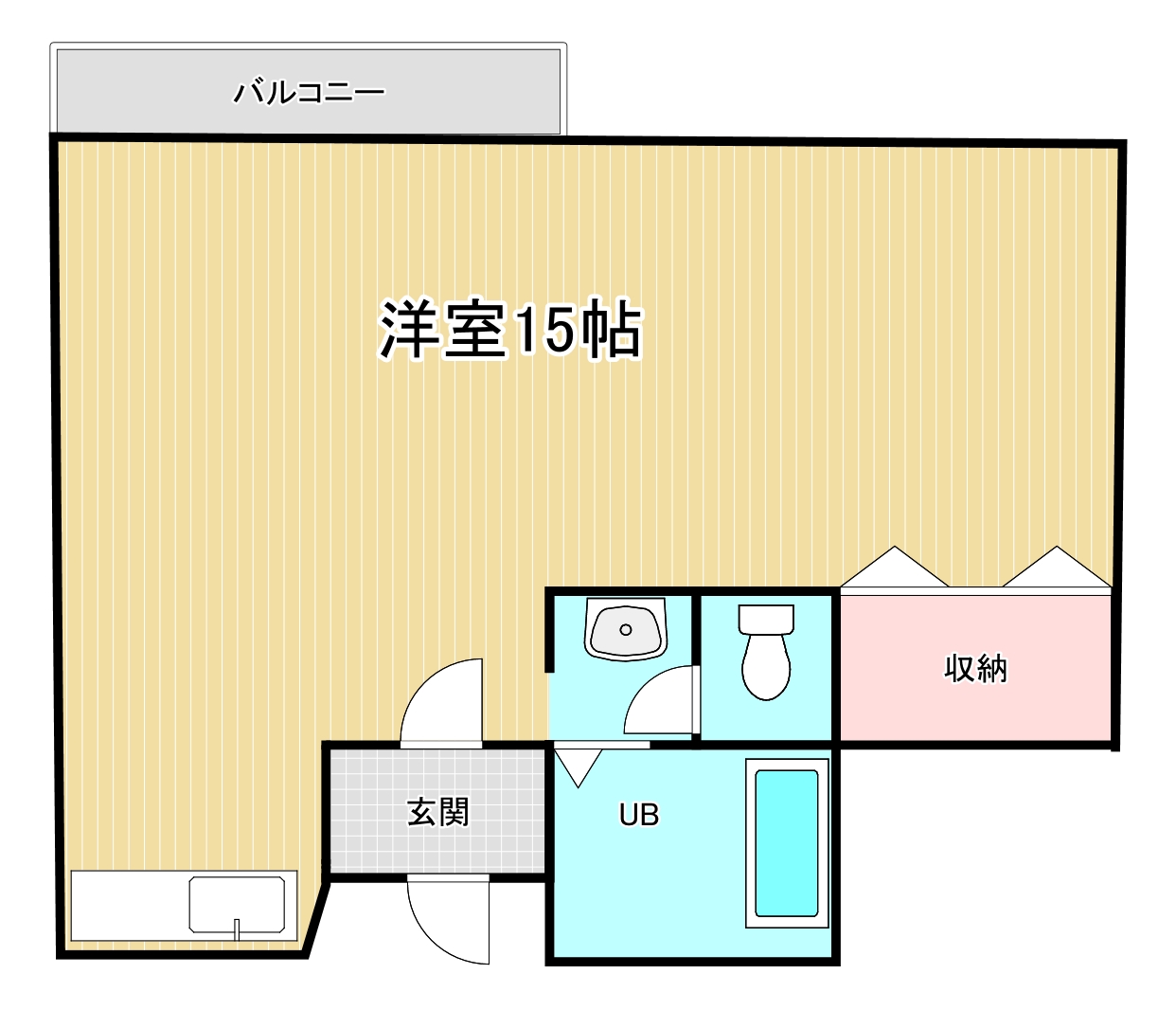 ソレイユの間取り写真
