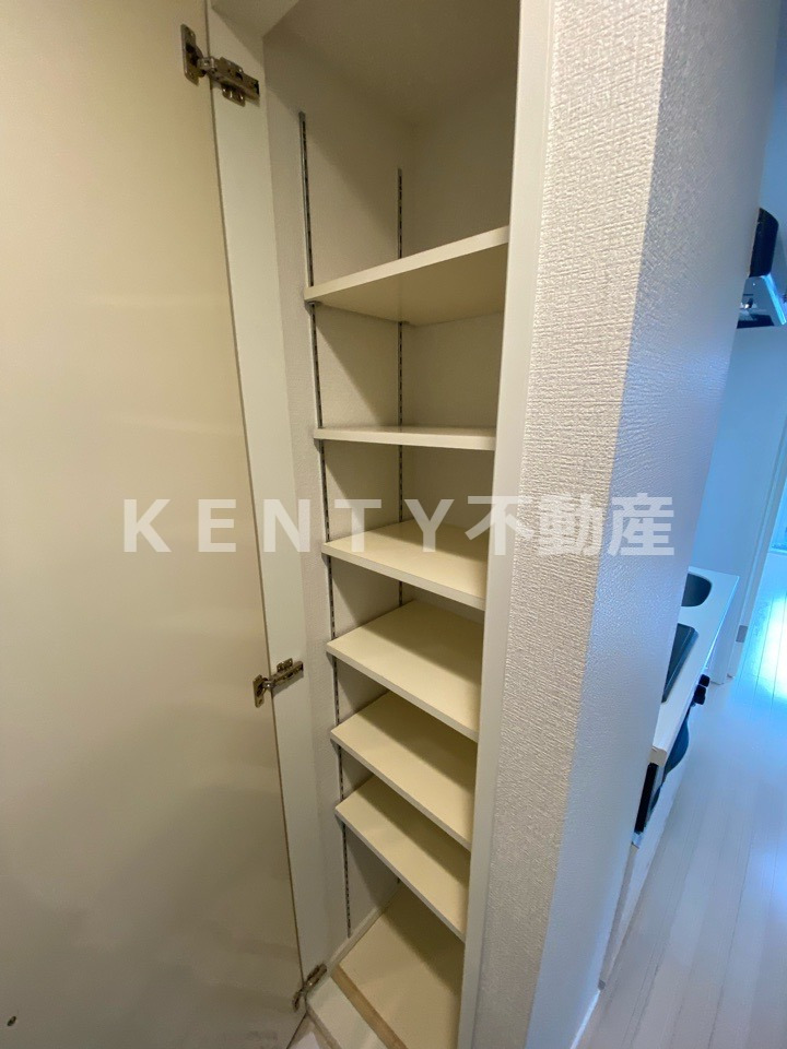 収納　収納スペース豊富です