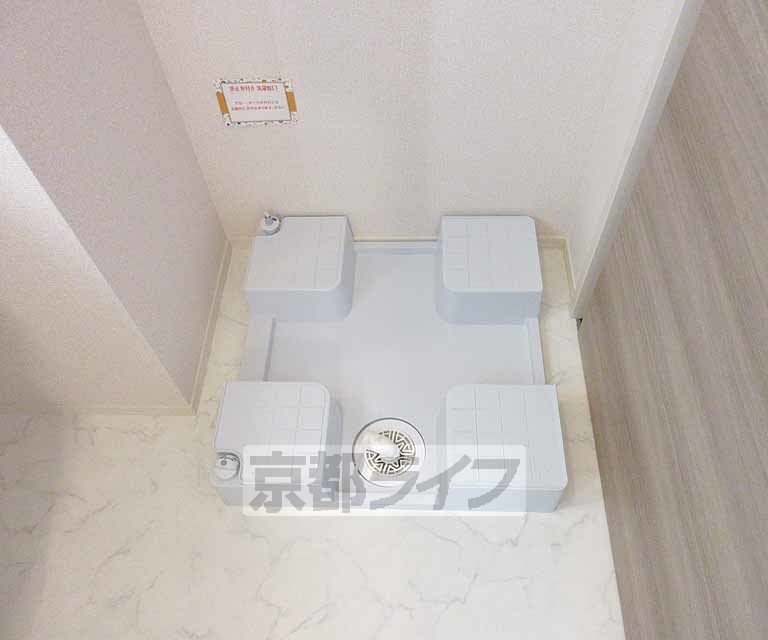 その他設備　洗濯機を置くことができます！