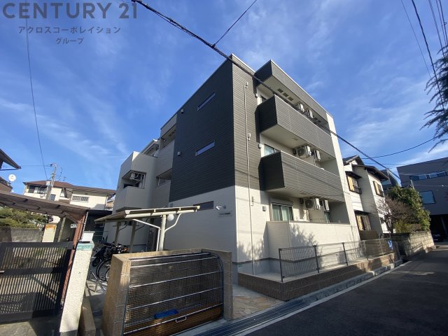 建物外観　オートロック、モニター付きインターホン、宅配ボックス完備☆