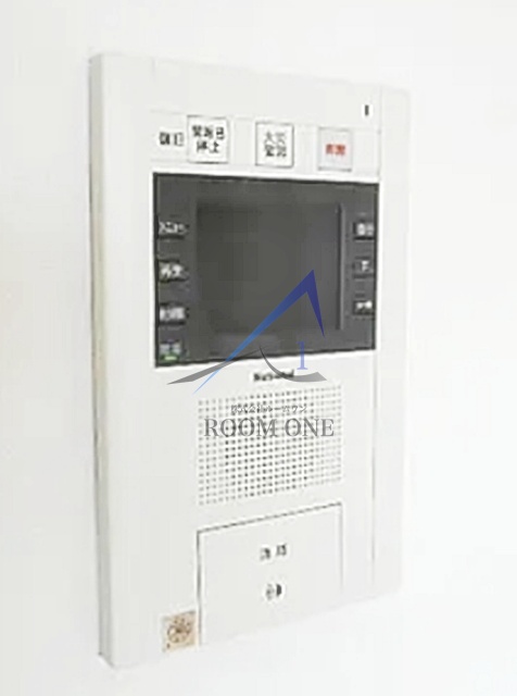 セキュリティ　モニター付きインターホンです。