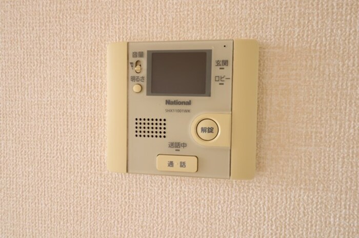 セキュリティ　モニタ付きインターホン