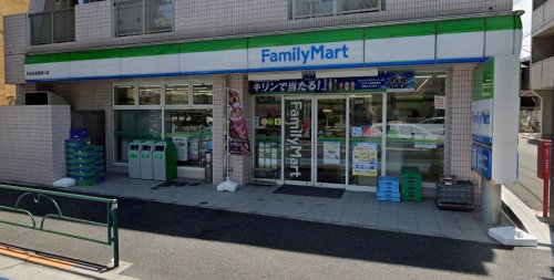 コンビニ　ファミリーマート 世田谷淡島通り店（コンビニ）まで452m