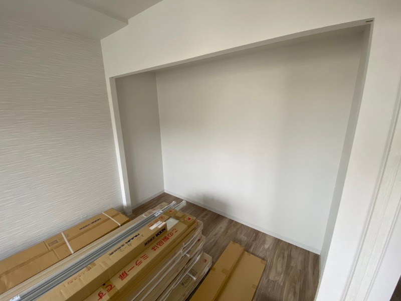 収納　収納もバッチリあるのでお部屋が片付きますよ！
