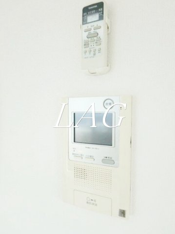 セキュリティ　モニター付きインターフォンです。