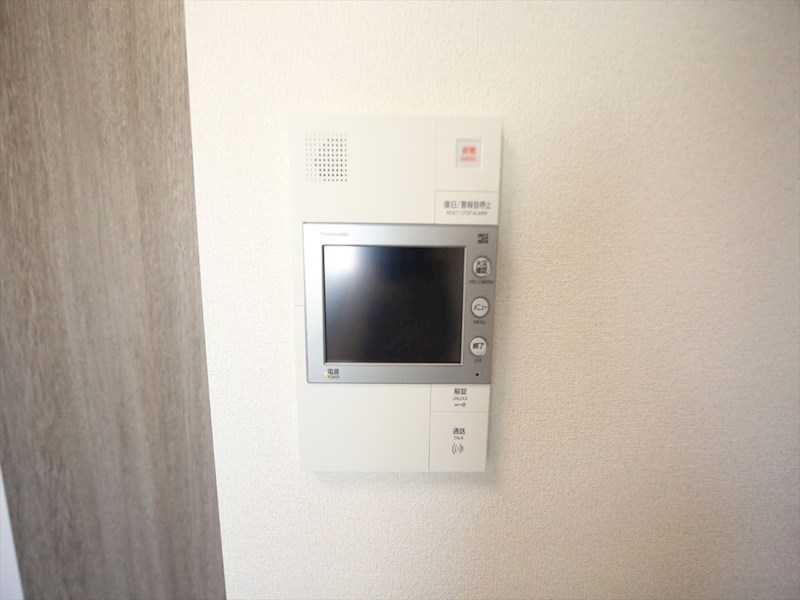 セキュリティ　ＴＶモニター付インターホン　同仕様写真