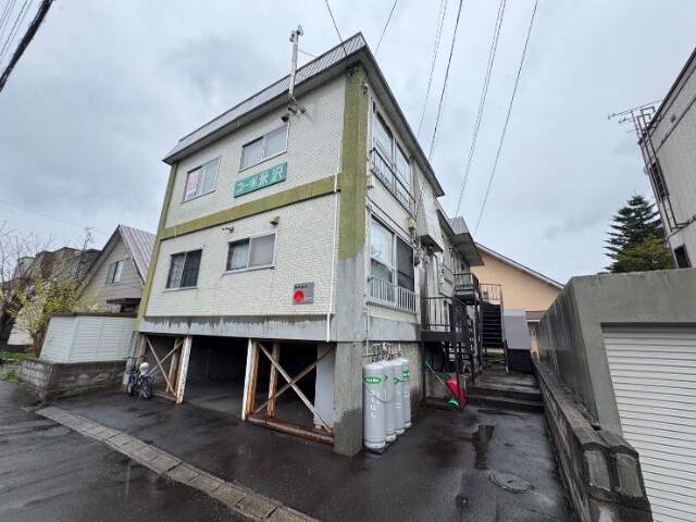 建物外観　札幌市東区北３８条東「コーポ米沢」