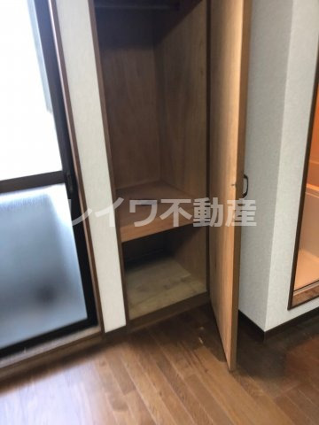 収納　十分な収納スペースがあります