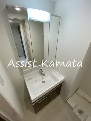 洗面設備　写真は同タイプの別号室です