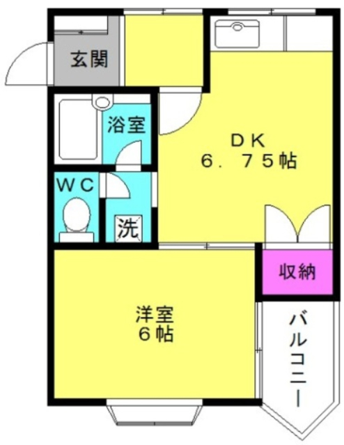 ロワールマンションの間取り写真