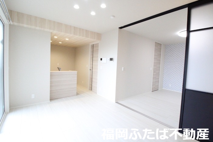 D-room板付の居間写真