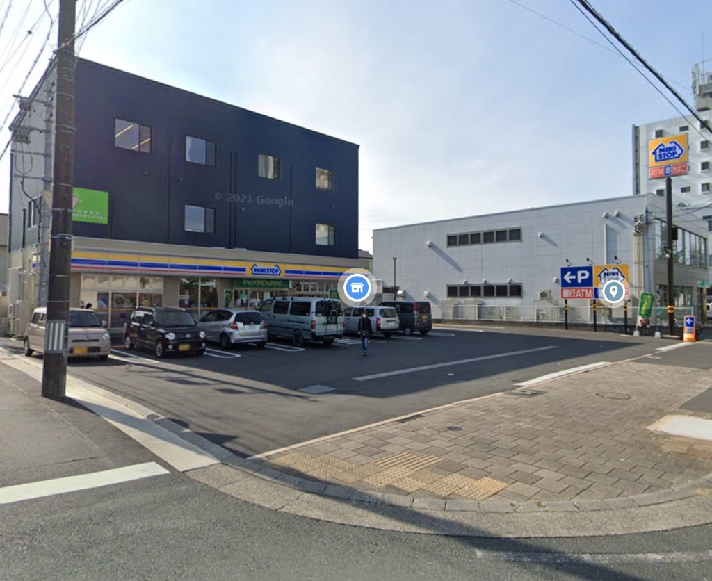 コンビニ　ミニストップ 浜松北寺島町店（コンビニ）まで326m