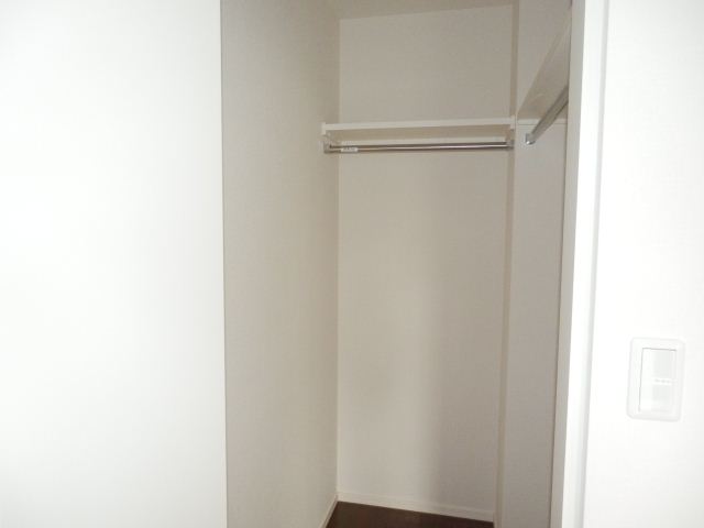 収納　ウォークインクローゼットです。