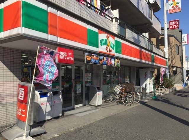 コンビニ　サンクス川崎大島店（コンビニ）まで100m