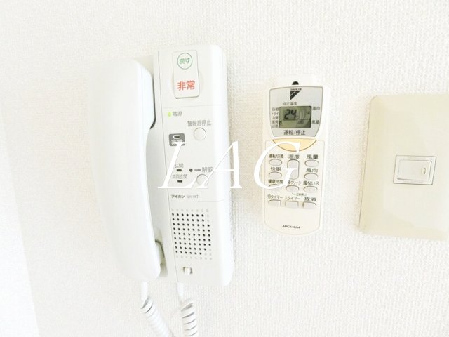 セキュリティ　インターフォンです。