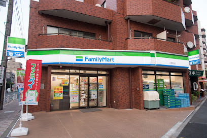 コンビニ　ファミリーマート江東冬木店（コンビニ）まで406m