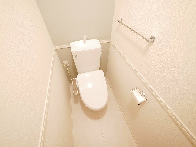 トイレ　ゆったりとした空間のトイレです