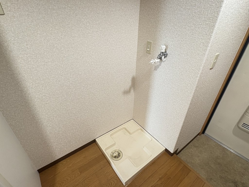 洗面設備　室内洗濯機置場