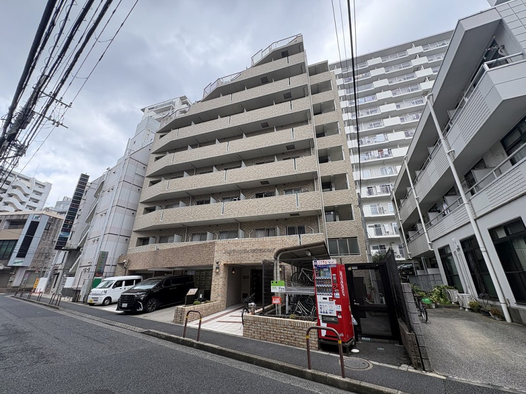 建物外観　ミューズ東葛西　ＮＴＴインターネット接続可駐輪場あります