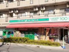 コンビニ　ローソンストア100品川二葉四丁目店（コンビニ）まで54m