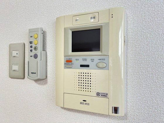 セキュリティ　※別部屋の写真です
