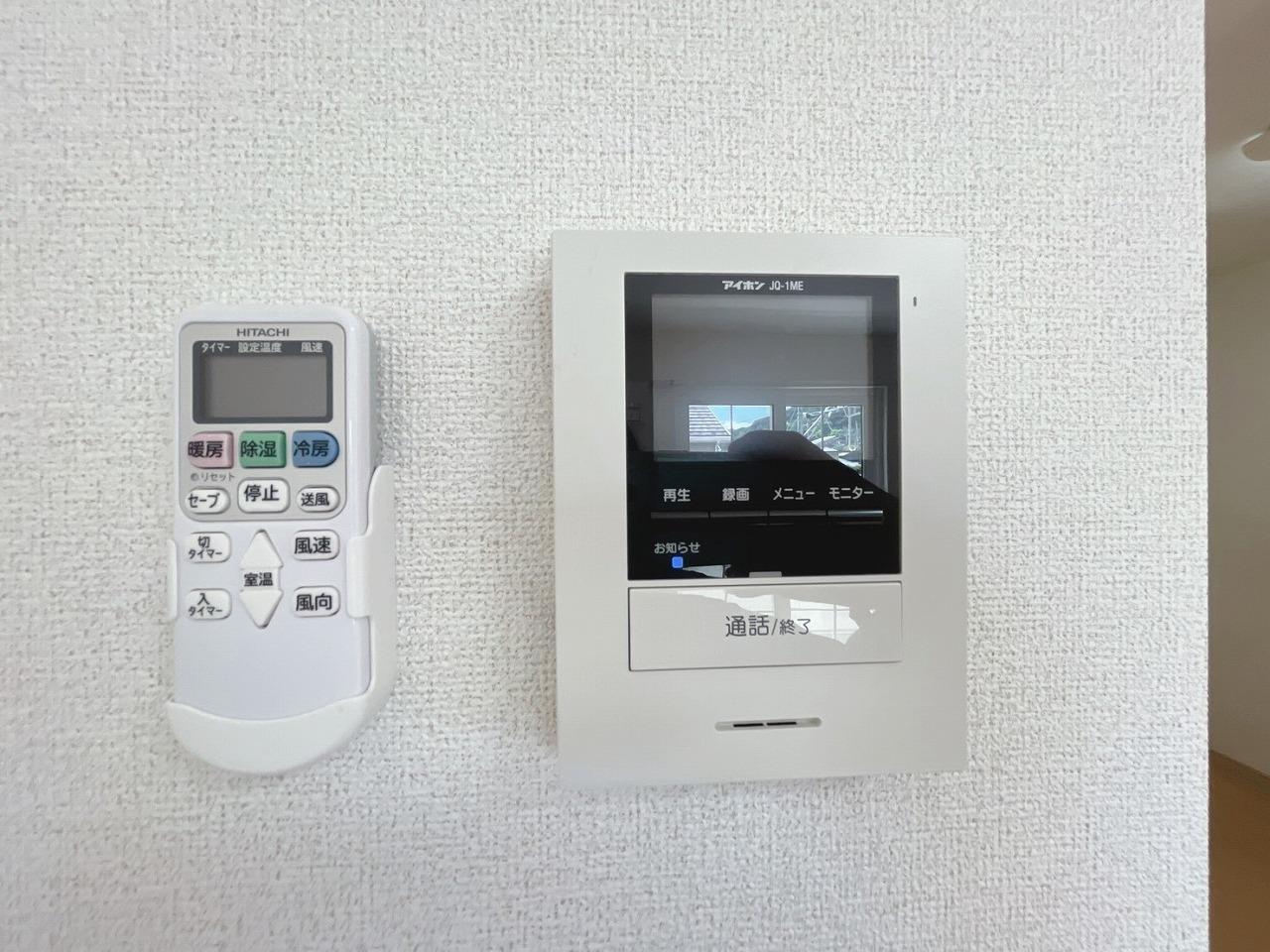 その他設備　モニタ付きインターフォン