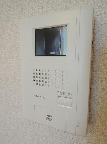 セキュリティ　モニターつきインターフォン