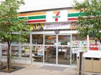 コンビニ　セブンイレブン芝浦ベイワード店（コンビニ）まで50m