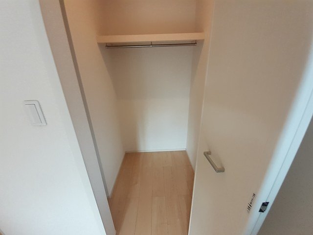 収納　たっぷりとした収納スペースです