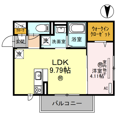 ＪＲ東海道本線 石山駅 徒歩7分 3階建 築6年の間取り写真